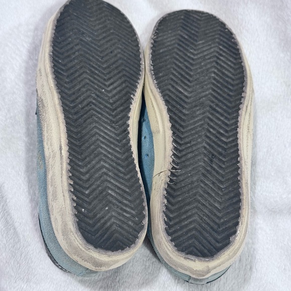 Golden Goose Deluxe Brand Blue Sneakers with Star - Picture 11 of 14